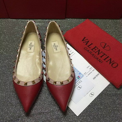 Valentino Shallow mouth flat shoes Women--042